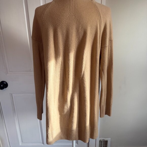 vince | camel wool and cashmere cardigan | size medium - Picture 4 of 6